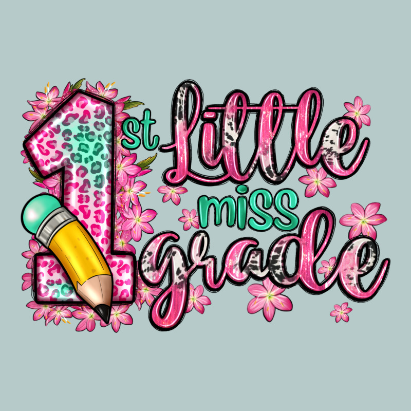 Little Miss 1st Grade Heavy Core Tee by Zillion Design Studio | Teevron