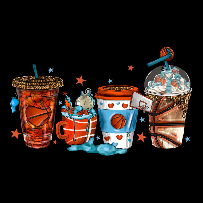 Basketball Coffee Cups Ladies Tee by texasbilliewilder | Teevron