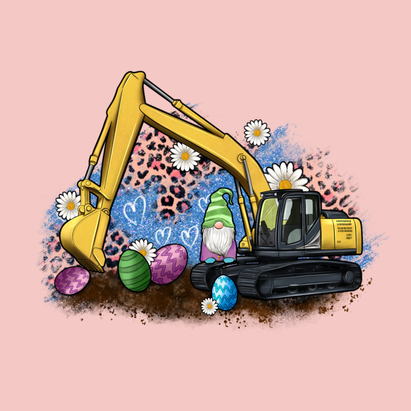 Easter Excavator Gnome Egg Leopard Urban Heavy Tee by Artiststas | Teevron