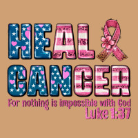 Heal Cancer With Cancer Ribbon Vintage Tee | Teevron