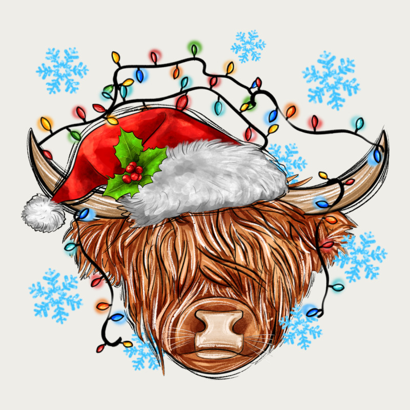Christmas Cow Zipper Hoodie by MaliasSmallBusiness | Teevron