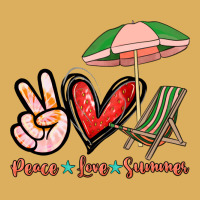 Peace Love Summer Premium Hoodie | Teevron