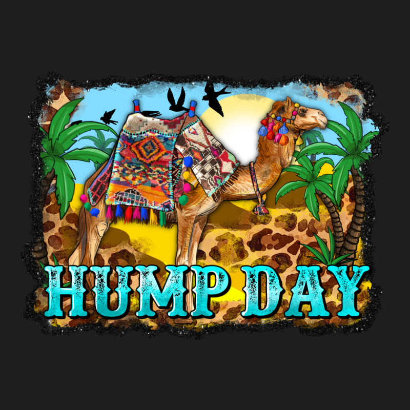 Hump Day Camel And Desert Heavyweight Hoodie by BarkalooDesign | Teevron
