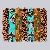 Sunflower Cactus Leopard Brushstroke Heavyweight Sweatshirt | Teevron