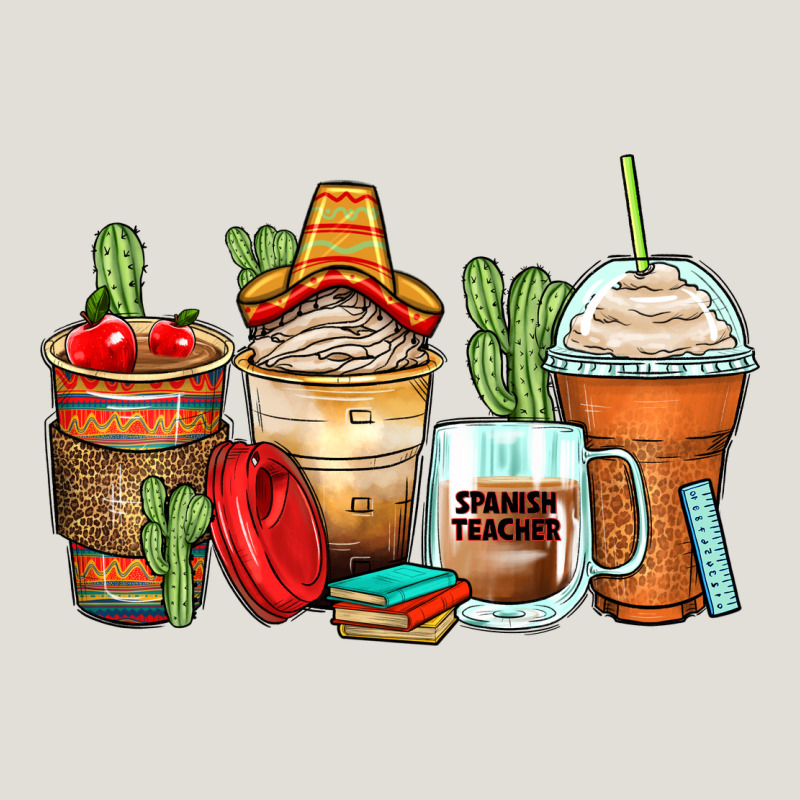 Spanish Teacher Coffee Cups Heavy Core Tee by Zillion Design Studio | Teevron