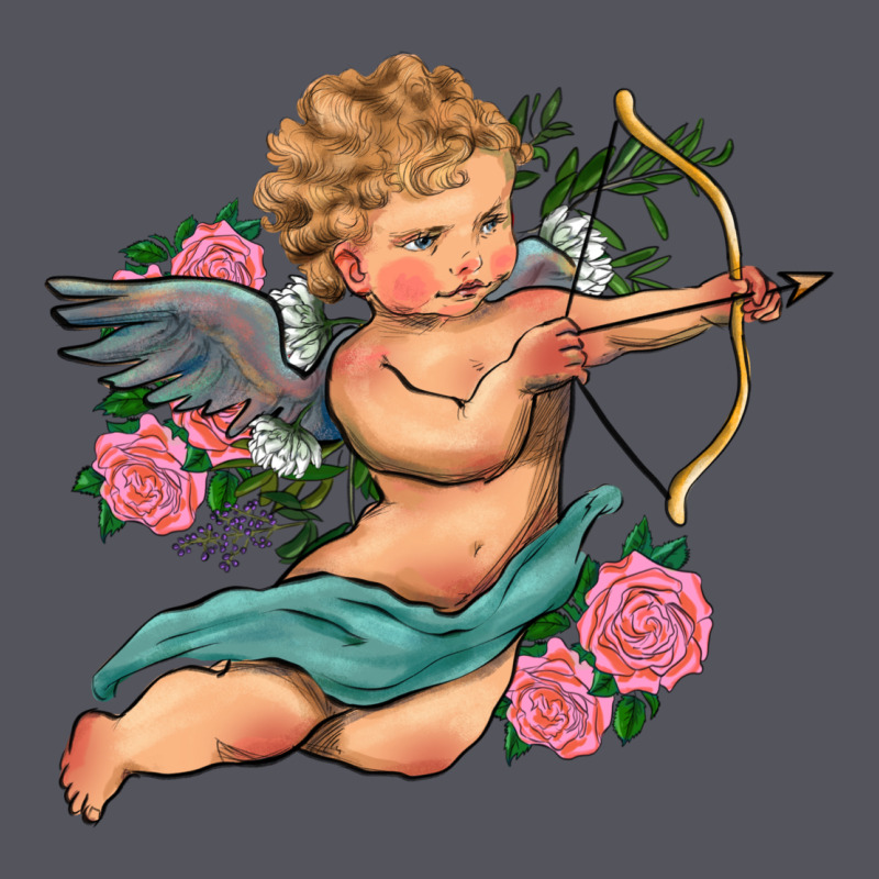 Cupid Valentine's Day Vintage Hoodie by RanaPortraitStore | Teevron