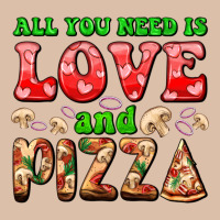 All You Need Is Love And Pizza Urban Heavy Tee | Teevron