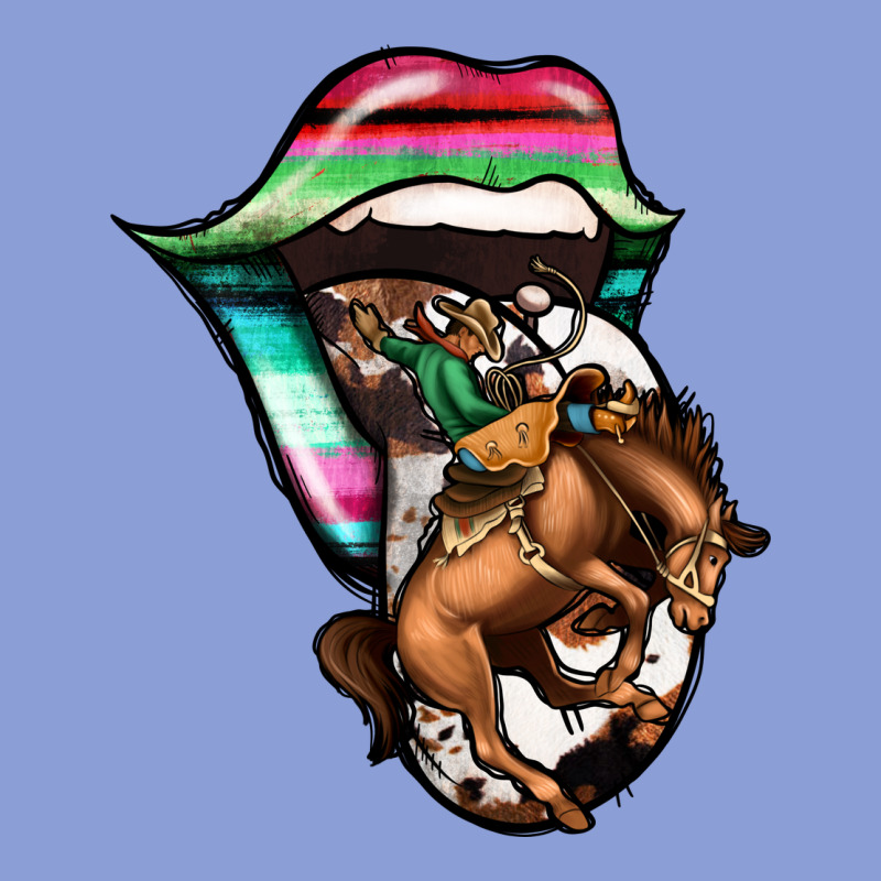 Serape Cowboy Tongue Long Sleeve Tee by Jasminsmagicworld | Teevron