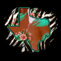 Western Horsehide Texas Flag Premium Sweatshirt | Teevron