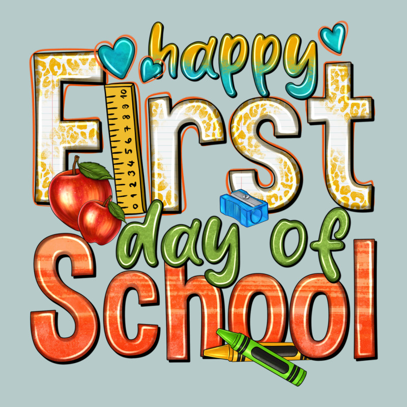 Happy First Day Of School Heavy Core Tee by texasbilliewilder | Teevron
