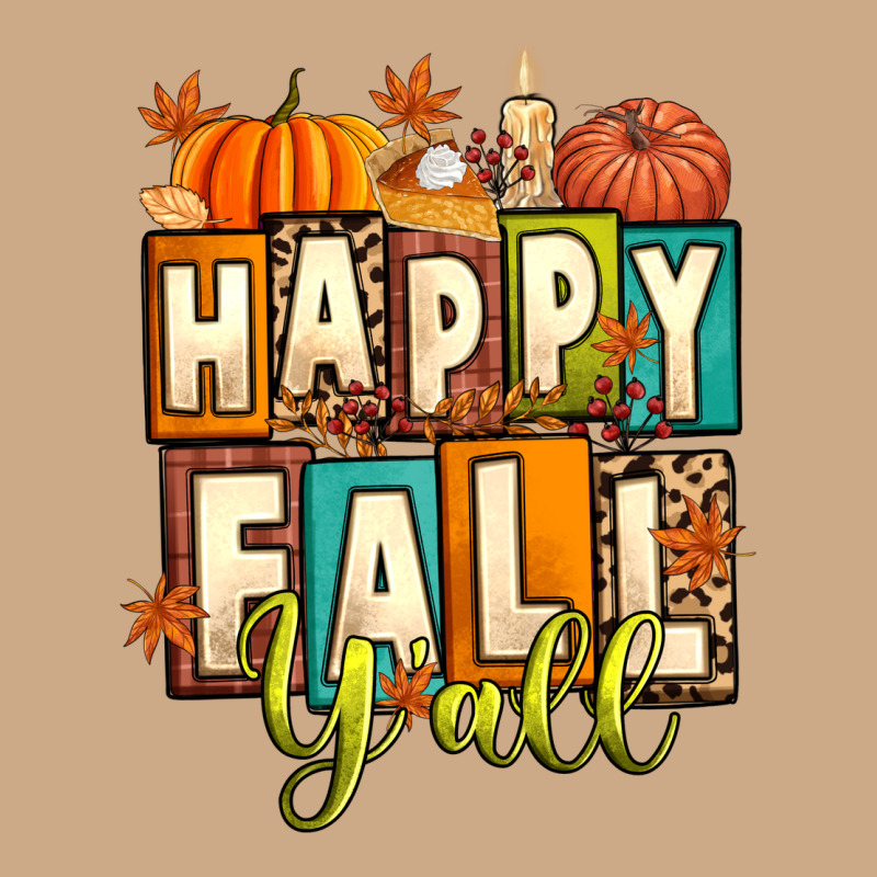 Happy Fall Y'all Vintage Hoodie by Artiststas | Teevron