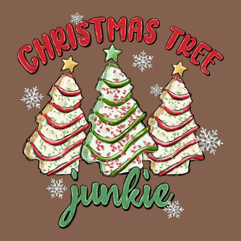 Christmas Tree Junkie Zipper Hoodie by MaliasSmallBusiness | Teevron