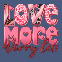 Love More Worry Less Vintage Hoodie | Teevron