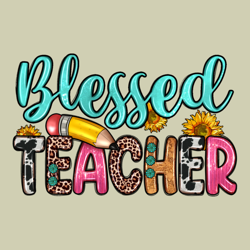 Blessed Teacher Heavy Core Tee by Zillion Design Studio | Teevron