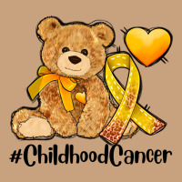Childhood Cancer And Cancer Ribbon Vintage Tee | Teevron