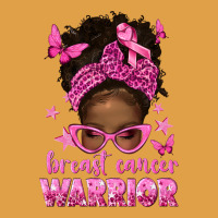 Afro Messy Bun Breast Cancer Warrior Premium Hoodie | Teevron
