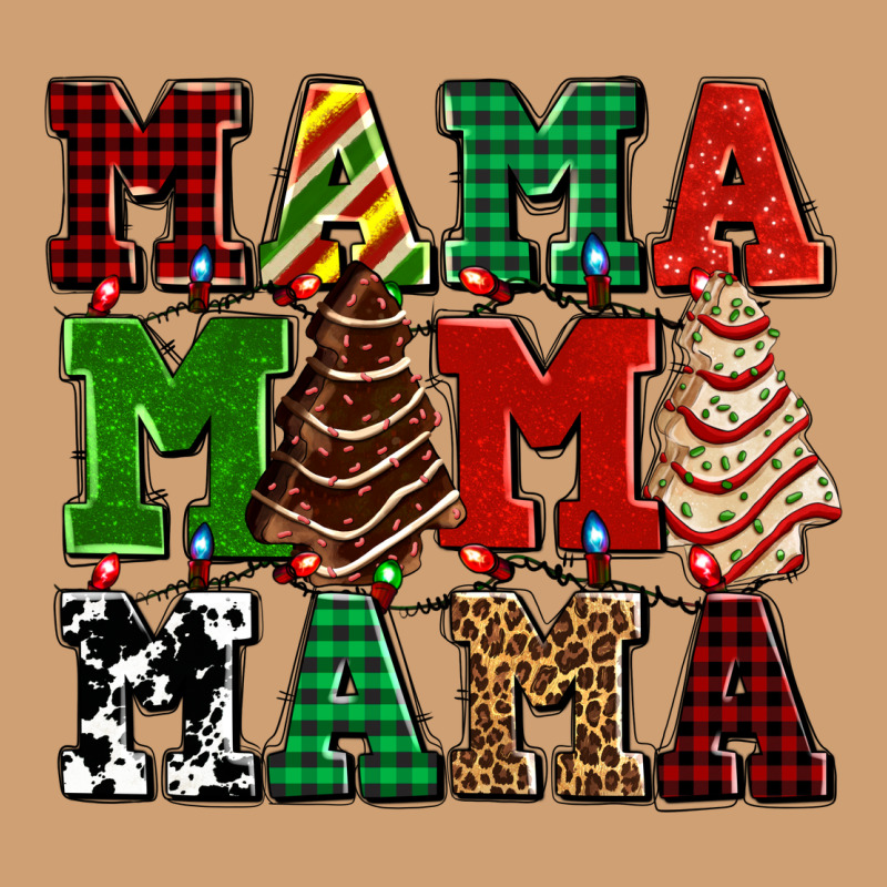 Mama Mama Mama With Christmas Lights And Christmas Tree Cakes Vintage Tee by AdoDesignShop | Teevron