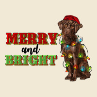 Merry And Bright Labrador Premium Tee | Teevron
