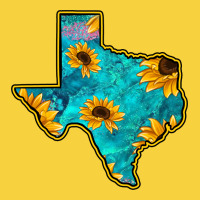 Sunflower Turquoise Texas Premium Sweatshirt | Teevron