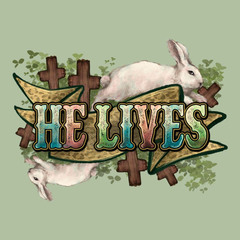 He Lives Easter Day Urban Hoodie by HowdyJamesFarm | Teevron