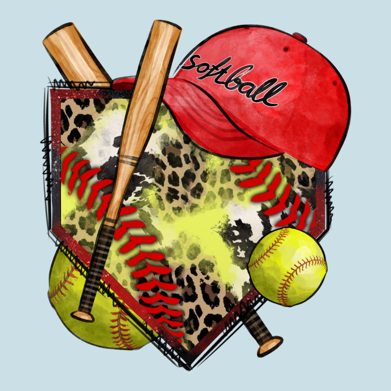 Softball Home Plate Ladies Tee by Zillion Design Studio | Teevron