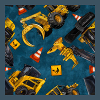 Construction Vehicles Seamless Pattern Urban Heavy Tee | Teevron
