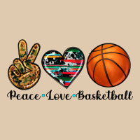 Peace Love Basketball Heavyweight Sweatshirt | Teevron