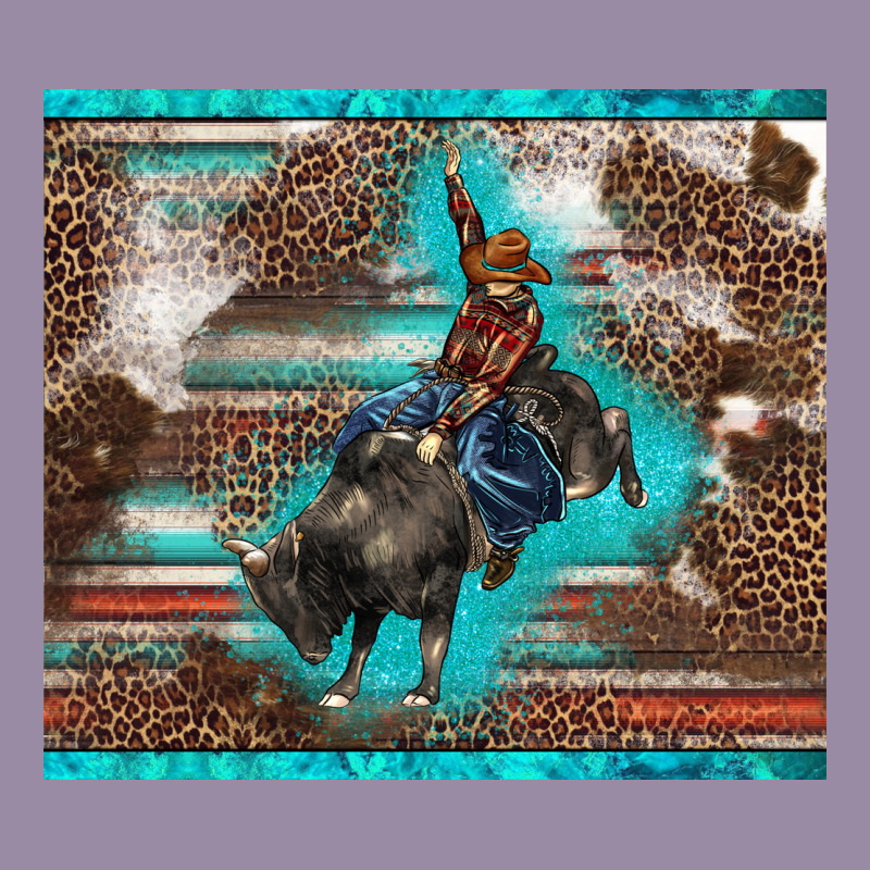 Western Rodeo Bullfighter Serape Leopards Turquoise's Gliterrs Classic Tee by BarkalooDesign | Teevron