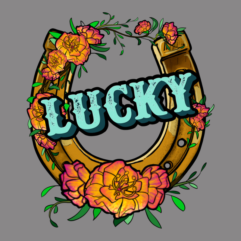 Horseshoe Lucky Vintage Tee by JahusDesignShop | Teevron