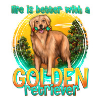 life is better with a golden retriever | Teevron