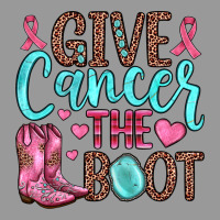 Give Cancer The Boot Vintage Hoodie | Teevron