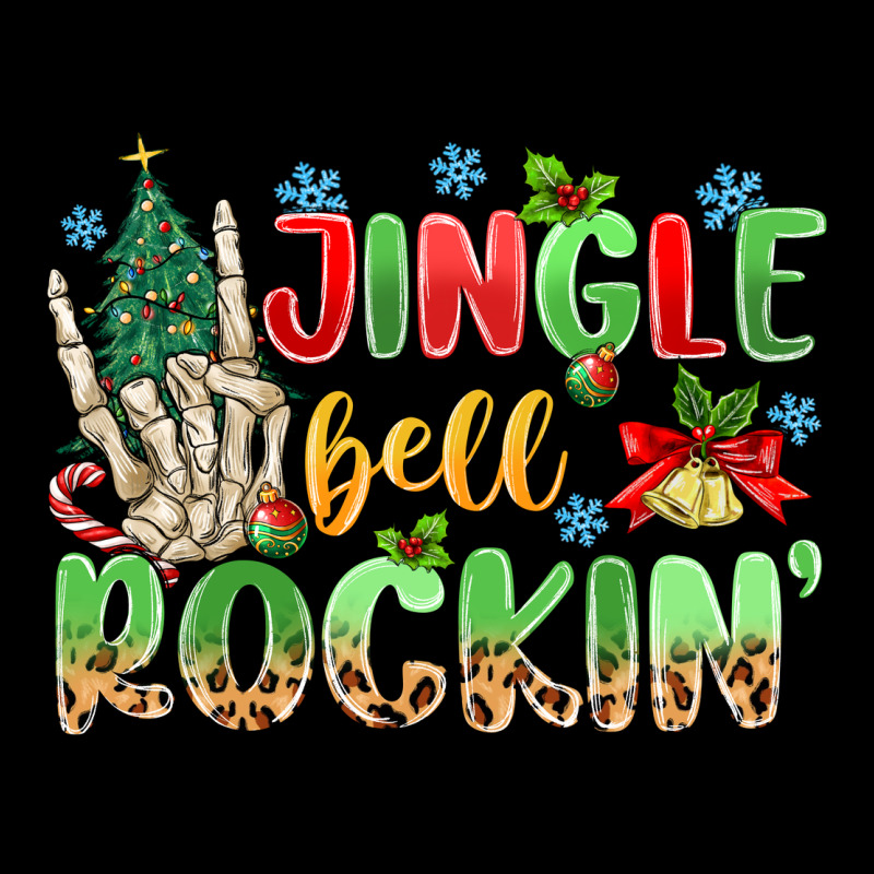 Jingle Bell Rockin' Zipper Hoodie by MaliasSmallBusiness | Teevron