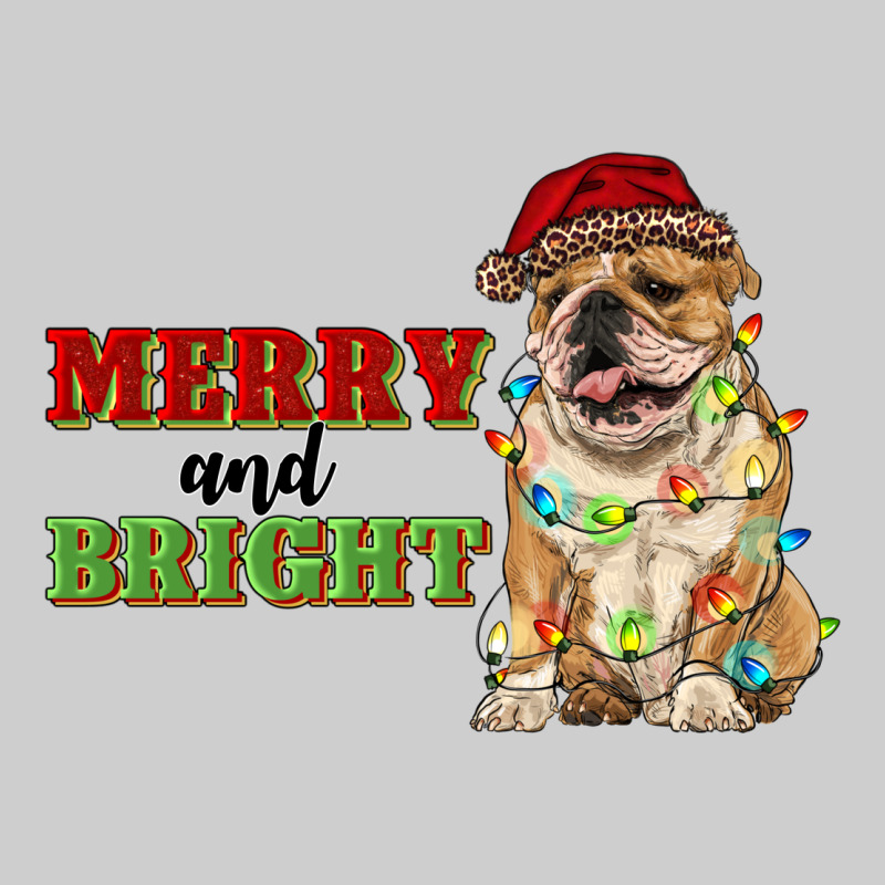 Merry And Bright English Bulldog Premium Tee by RanaPortraitStore | Teevron