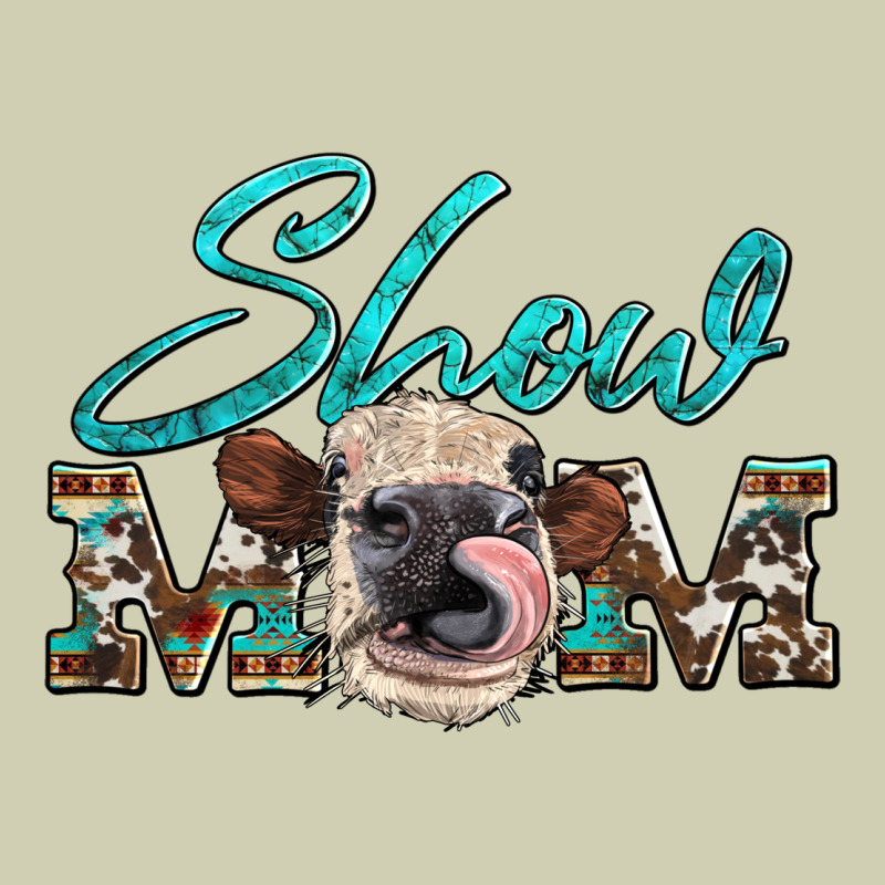 Show Mom Aztec Cowhide Heifer Heavy Core Tee by Artiststas | Teevron