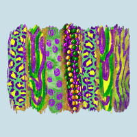 Mardi Gras Brush Stroke Ladies Tee | Teevron