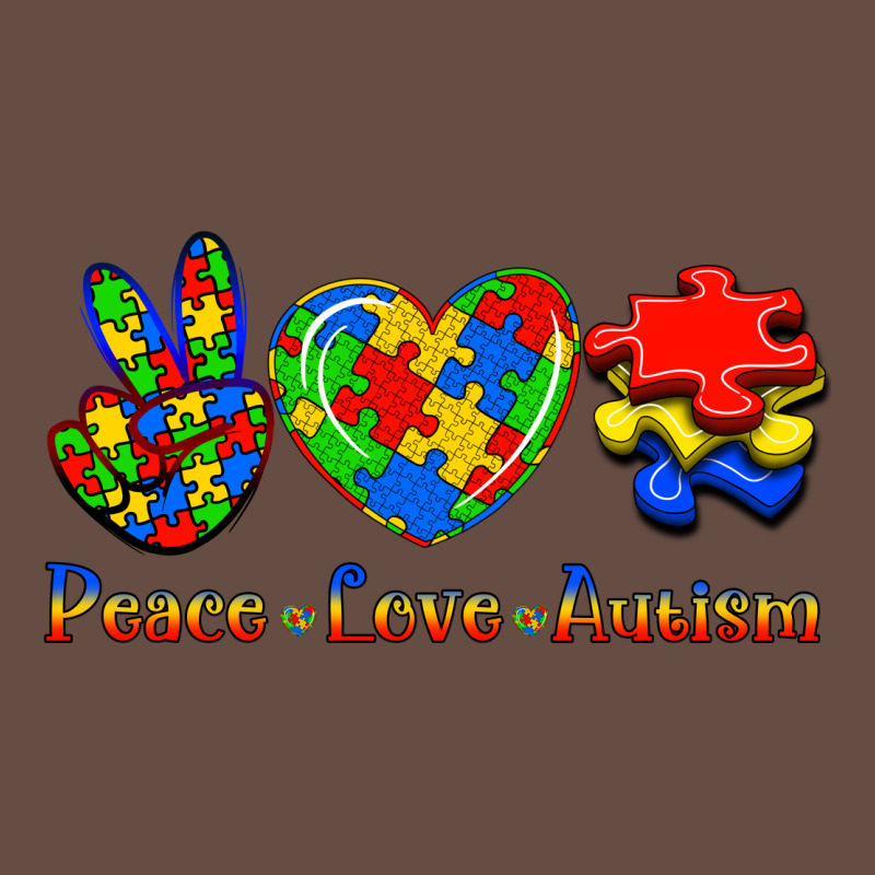 Peace Love Autism Long Sleeve Tee by Jasminsmagicworld | Teevron