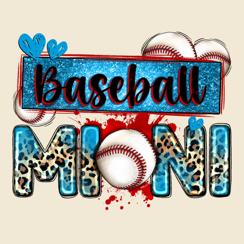 Baseball Mini With Leopard Premium Tee by Zillion Design Studio | Teevron