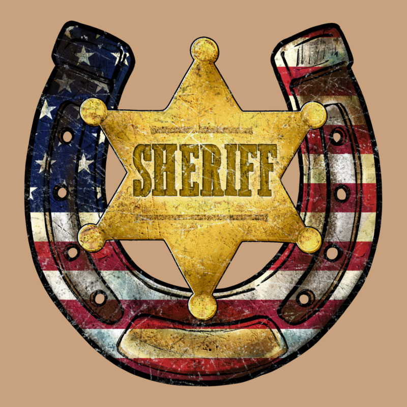 Sheriff American Flag Vintage Tee by JahusDesignShop | Teevron