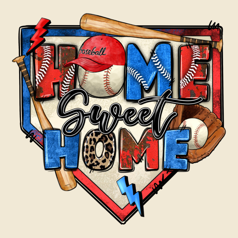 Home Sweet Home Baseball Ladies Tee by Zillion Design Studio | Teevron
