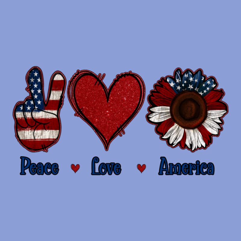 Peace Love America Long Sleeve Tee by Jasminsmagicworld | Teevron