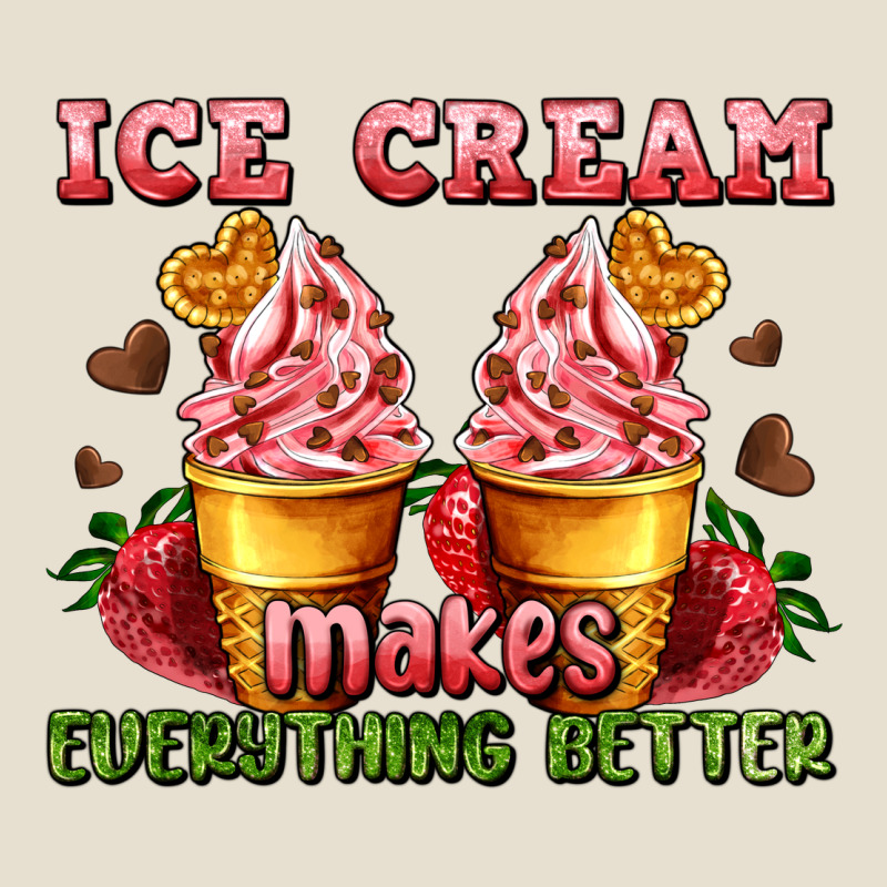 Ice Cream Makes Everything Better Urban Heavy Tee by AdoDesignShop | Teevron