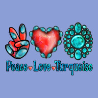 Peace Love Turquoise Long Sleeve Tee | Teevron