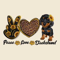Peace Love Dachshund Premium Tee | Teevron