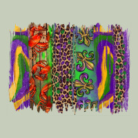 Mardi Gras Brushstrokes Ladies Tee | Teevron