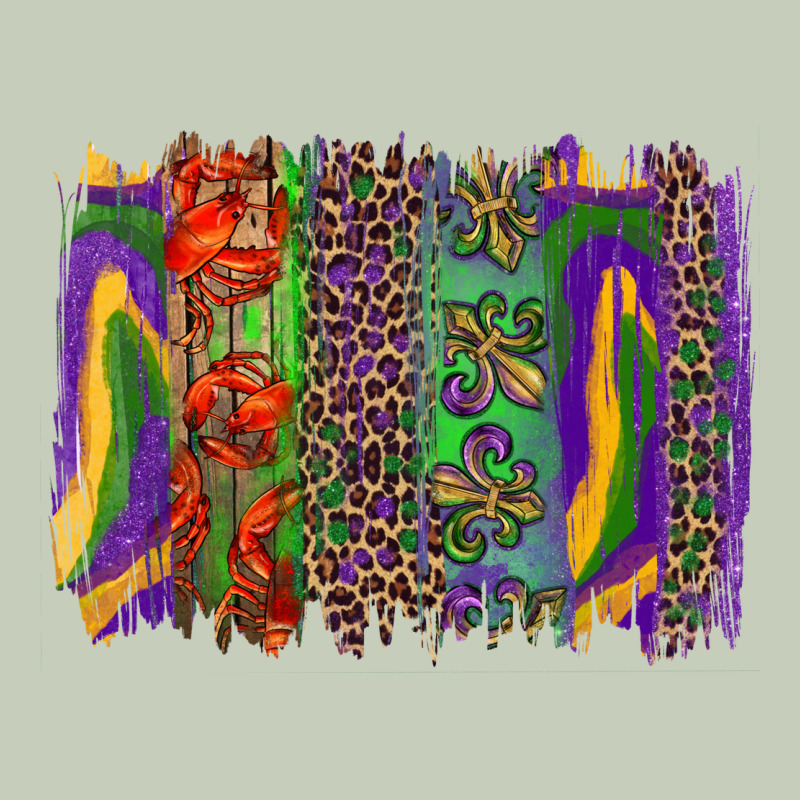 Mardi Gras Brushstrokes Ladies Tee by RanaPortraitStore | Teevron