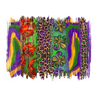 Mardi Gras Brushstrokes | Teevron
