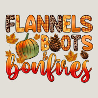 Flannels Boots And Bonfires Heavy Core Tee | Teevron