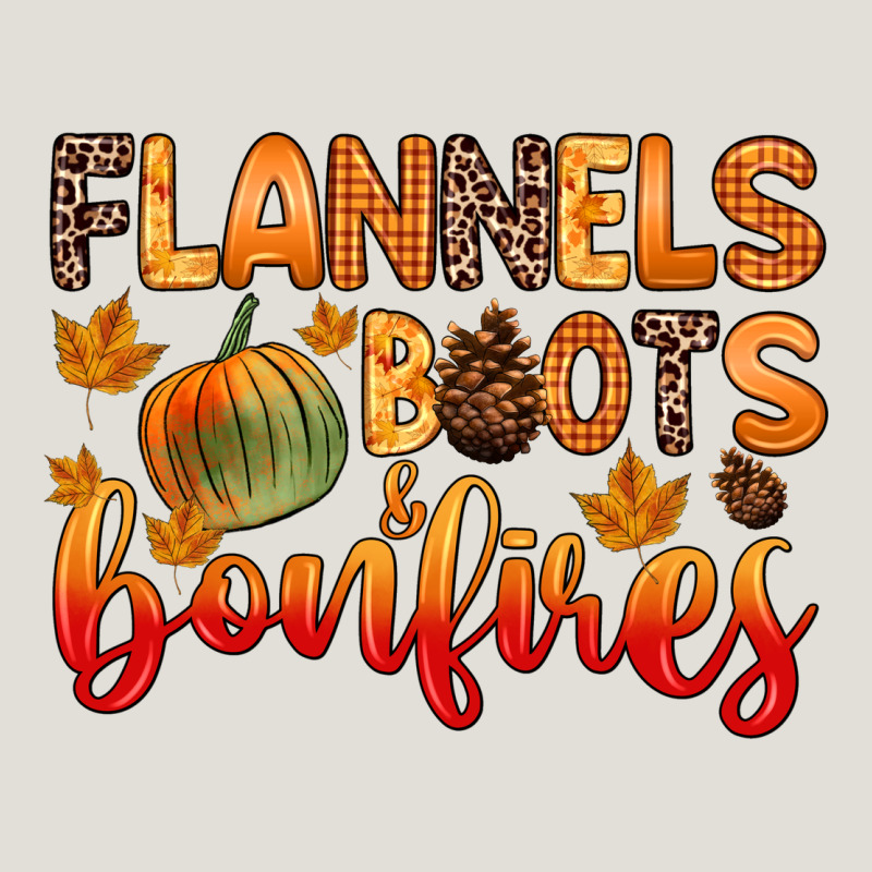 Flannels Boots And Bonfires Heavy Core Tee by Zillion Design Studio | Teevron