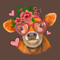 Valentines Day Orange Cow Classic Tee | Teevron