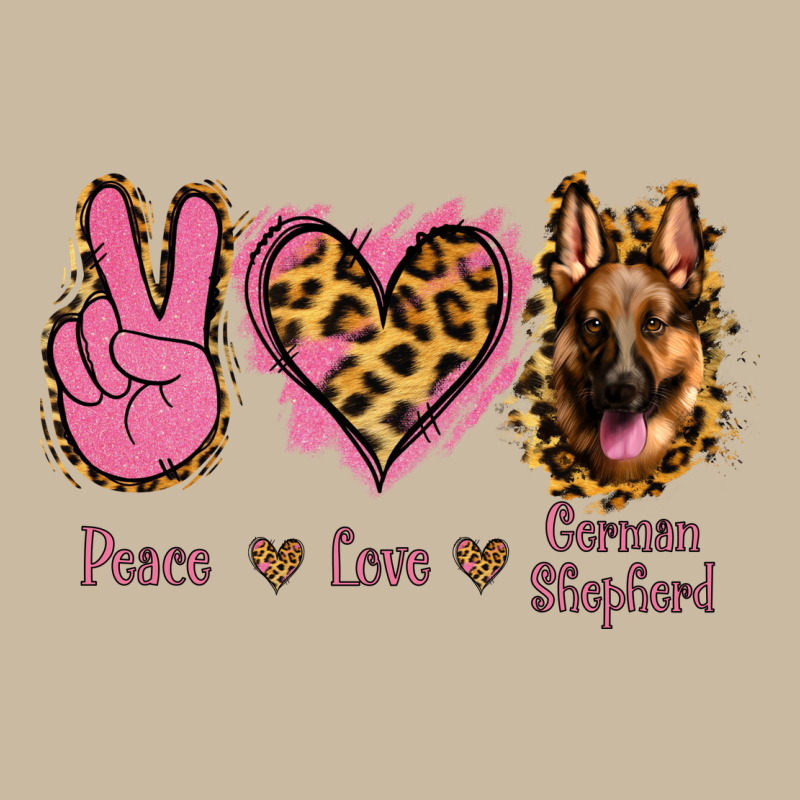 Peace Love German Shepherd Long Sleeve Tee by Jasminsmagicworld | Teevron